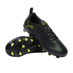 Puma Future 8 Play FG/AG Football Boots Unisex - Puma Black/Fizzy Light/Green Terrain 10862202 Football Boots Puma