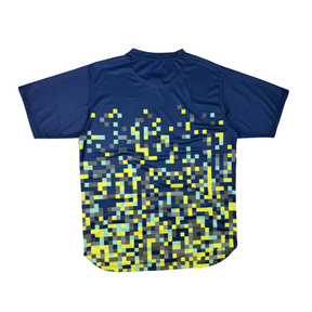 AIXO Pixel Mens T-Shirt - Navy T-shirt Aixo