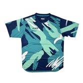 AIXO Abstract Mens T-Shirt - Navy Navy T-shirt Aixo