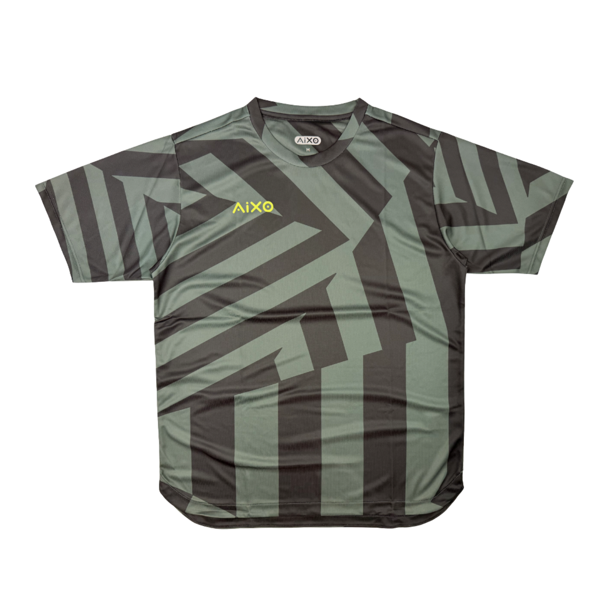 AIXO Chaos Camo Mens T-Shirt - Khaki Khaki T-shirt Aixo