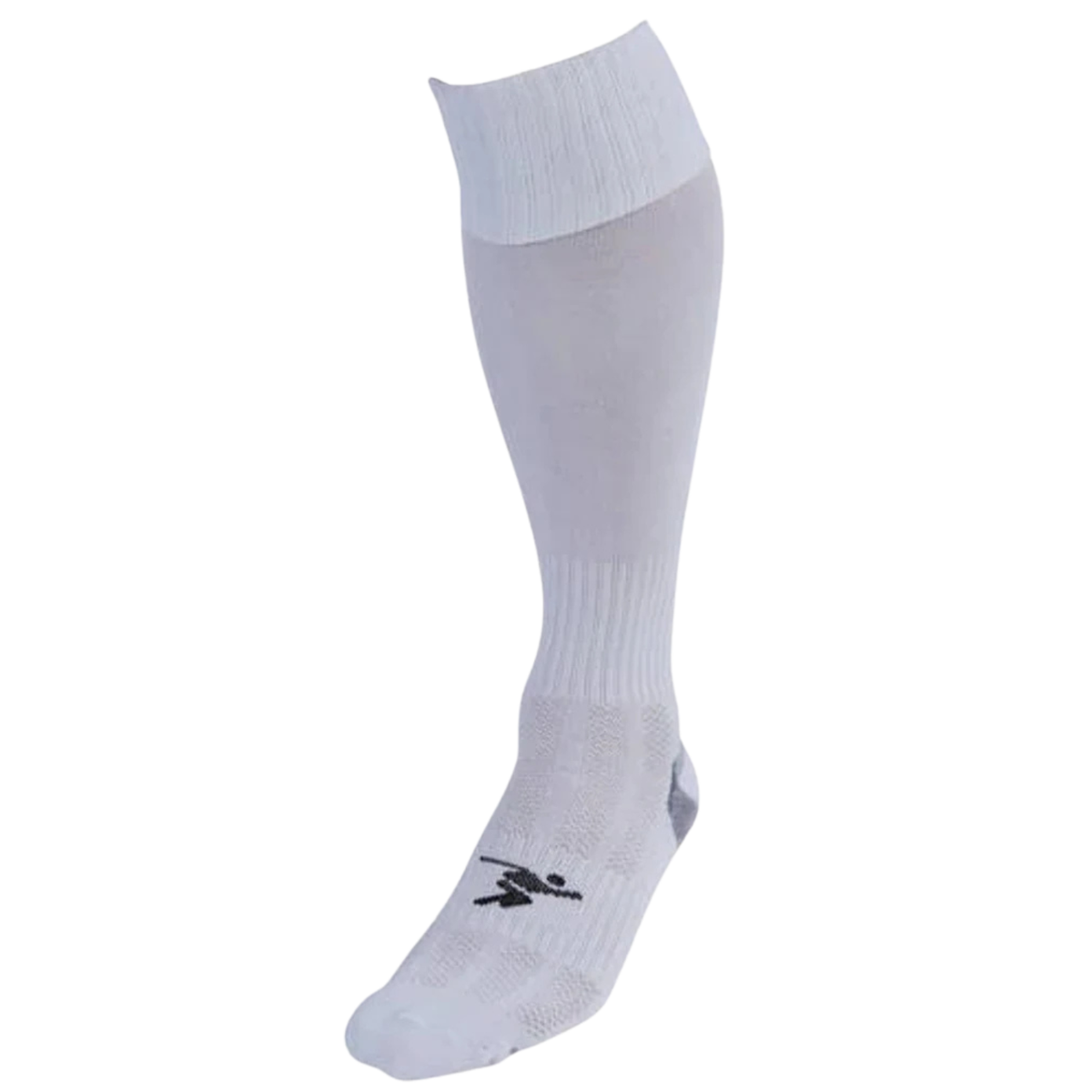 Precision Plain Pro Football Socks Junior 708I MAR White 3-6 Central Sports UK