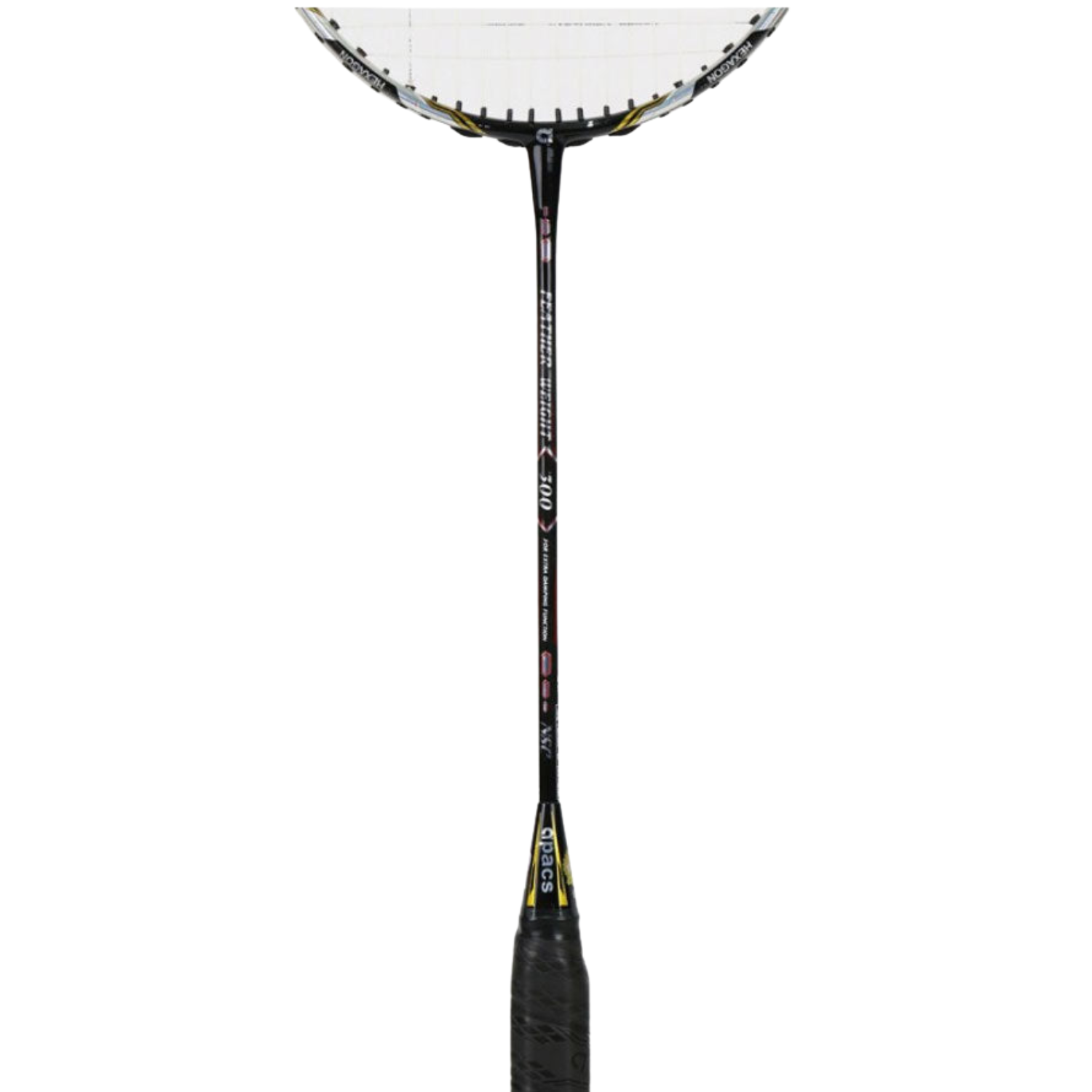 Apacs Feather Weight 300 Badminton Racket - Black/Silver Badminton Rackets Apacs
