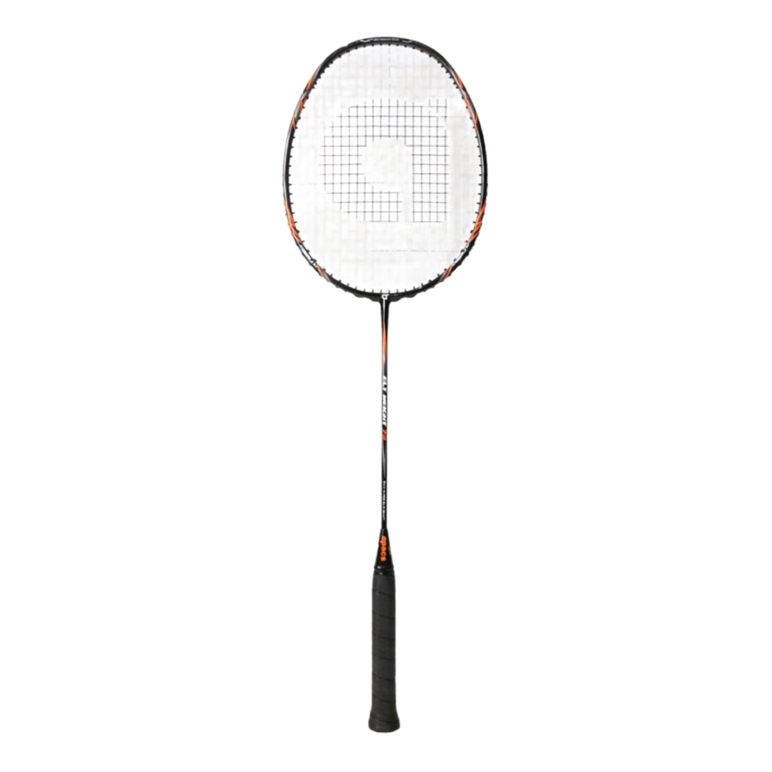 Apacs Fly Weight 73 Badminton Racket - Black/Orange Badminton Rackets Apacs