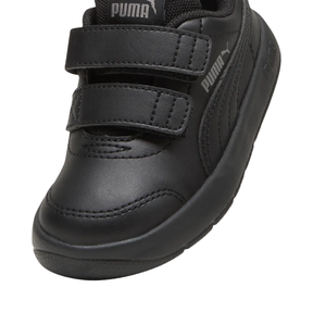 Puma Courtflex V3 Shoe Kids - Black/Cast Iron 31025201 shoes Puma