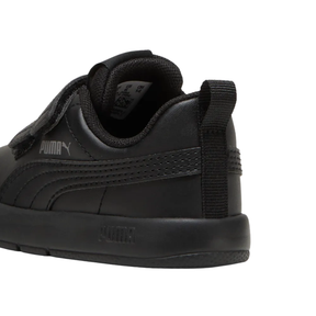 Puma Courtflex V3 Shoe Kids - Black/Cast Iron 31025201 shoes Puma
