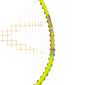Hundred Powertek 200 2U Badminton Racket - Neon Green Badminton Rackets Hundred
