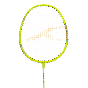 Hundred Powertek 200 2U Badminton Racket - Neon Green Badminton Rackets Hundred