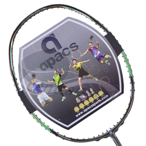 Apacs Honor Pro Badminton Racket (Unstrung) Black 3U4 Badminton Rackets Apacs