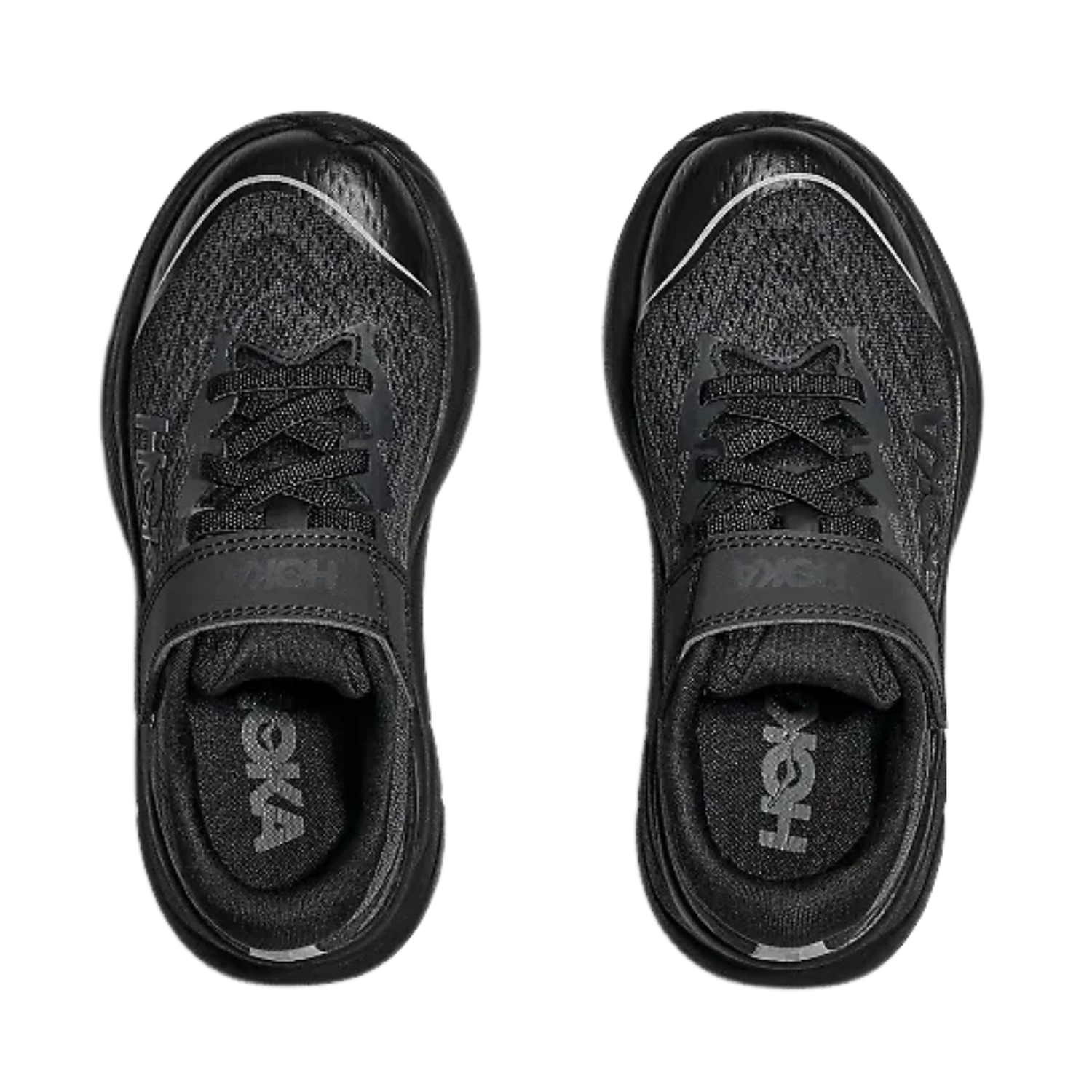 Hoka Rincon 4 Running Shoe Kids - Black Running Shoes Hoka