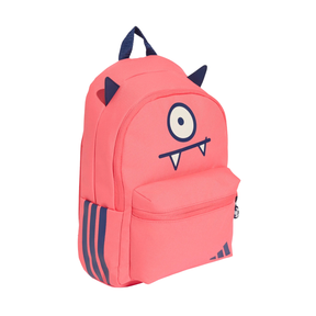 Adidas Little Kids Tiro_nster Backpack Small, Pink/Dark Blue, side view