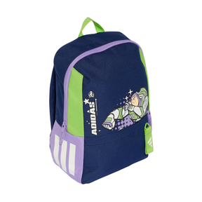 Adidas Pixar Toy Story Backpack, Dark Blue/Violet/Green, side view