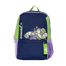 Adidas Pixar Toy Story Backpack, Dark Blue/Violet/Green, front view