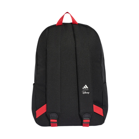 Adidas Disney Mickey Mouse Backpack, Black/Ruby/Off White, back view