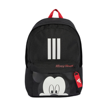 Adidas Disney Mickey Mouse Backpack, Black/Ruby/Off White, front view