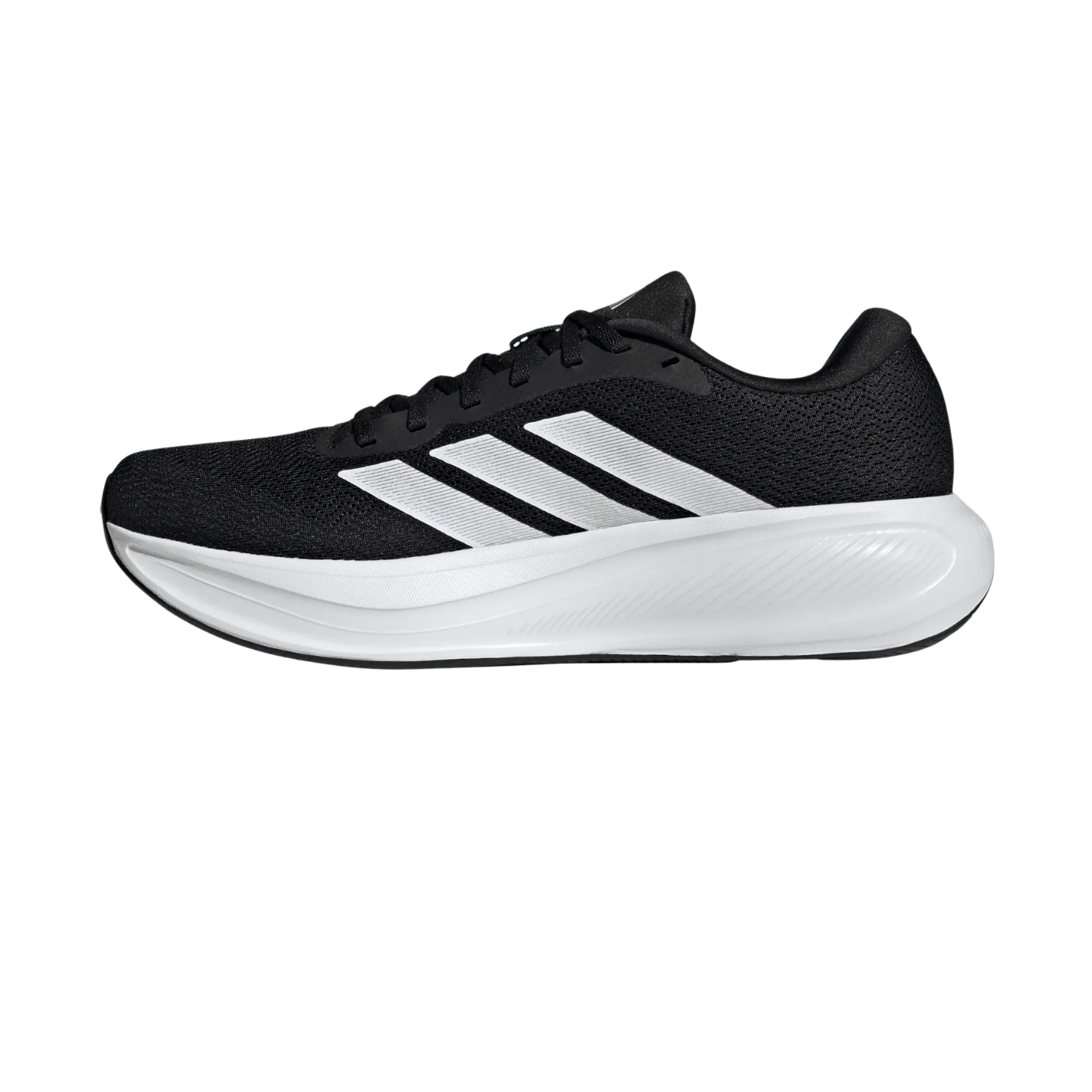 Adidas Response Runner 2 Running Shoes - Black/White/Silver Black White Silver Running Shoes Adidas
