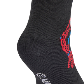 Adidas Marvel Spider-Man Socks Kids - Black/Dark Blue/White KR2366 Clothing Adidas