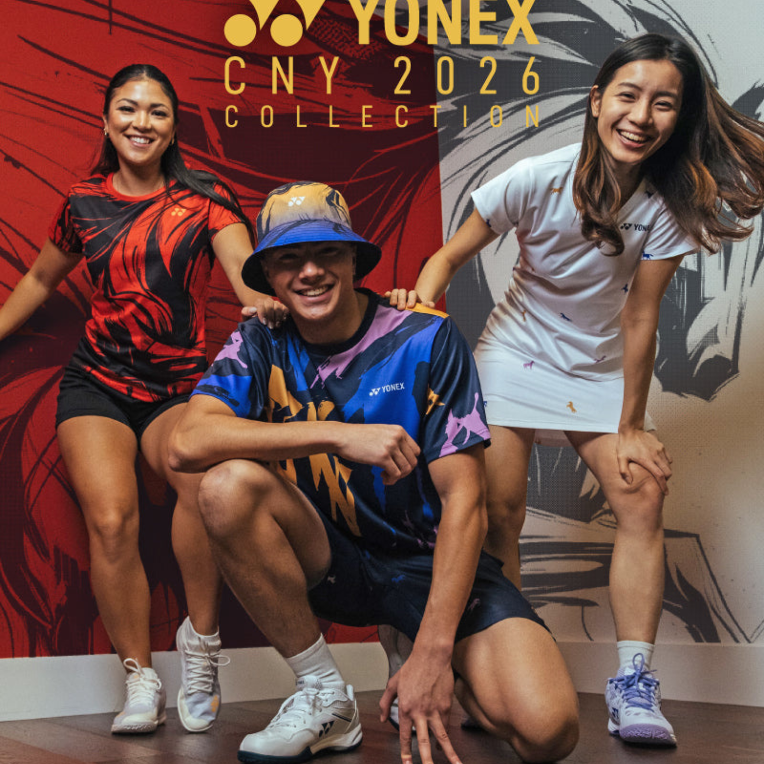 Yonex Galloping Elegance – Women’s Performance Skort (White) Yonex CNY2026 Game Skort A Women Clothing Yonex