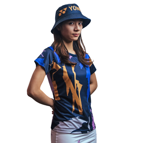Yonex Storm Runner Celestial Momentum – Women’s Performance Shirt (Ink Blue) Yonex CNY2026 TT D Women Clothing Yonex