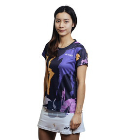 Yonex Storm Runner Celestial Momentum – Women’s Performance Shirt (Ink Blue) Yonex CNY2026 TT D Women Clothing Yonex