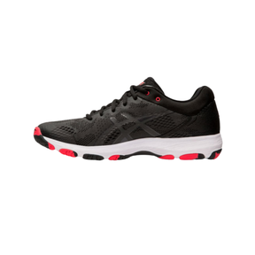 ASICS GEL-NETBURNER PROFESSIONAL FF 001 BLACK WHITE Netball Shoes Asics