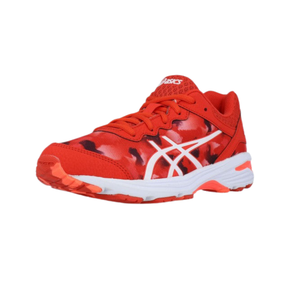 ASICS GEL-NETBURNER Professional GS - Fiery Red/White Netball Shoes Asics