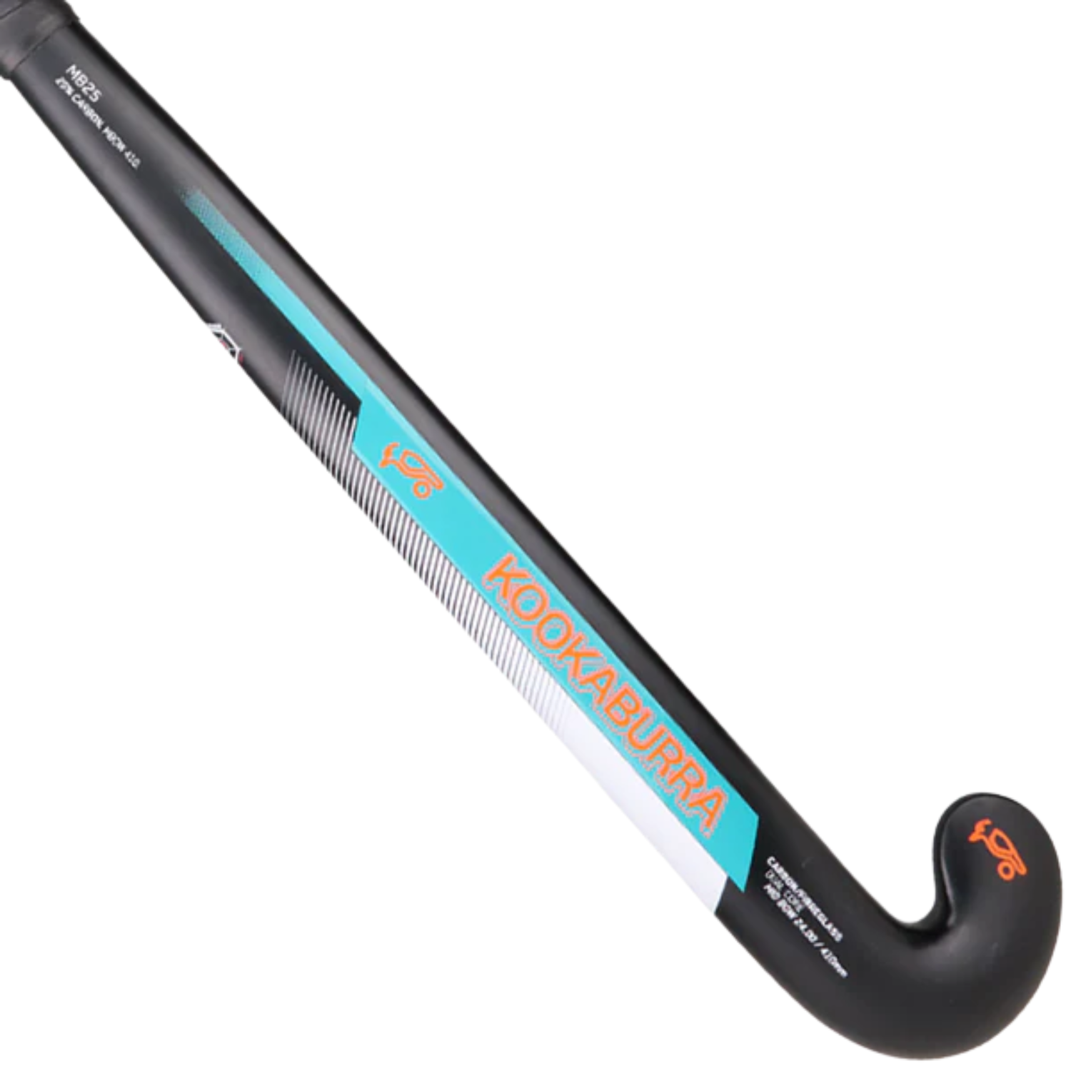 Kookaburra MB25 Hockey Stick 6A2536 - Black/White Kookaburra