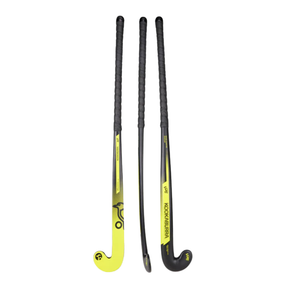 Kookaburra Sunfire Hockey Stick 6A2548N - Black/Yellow by Kookaburra