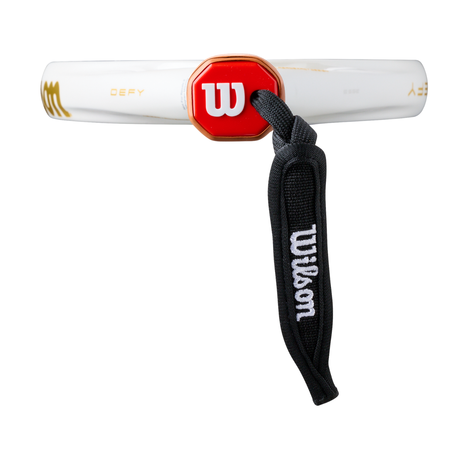 Wilson Defy V1 SE 2026 Padel Racket - White/Gold WR214511U by Wilson
