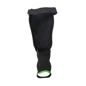 Kookaburra Octane Shinguards - Black/Lime Kookaburra