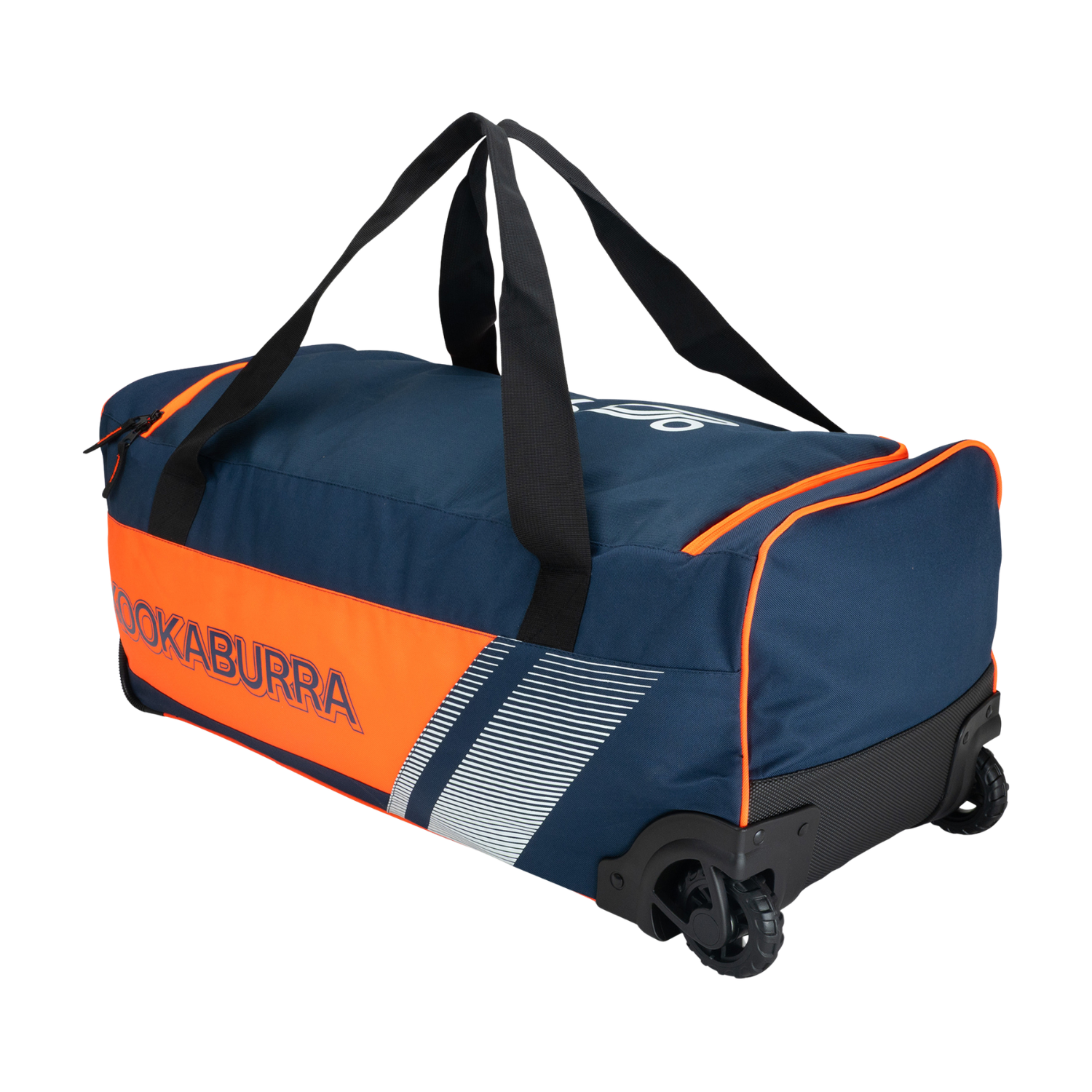 Kookaburra 9500 Wheelie Bag - Navy/Orange Kookaburra