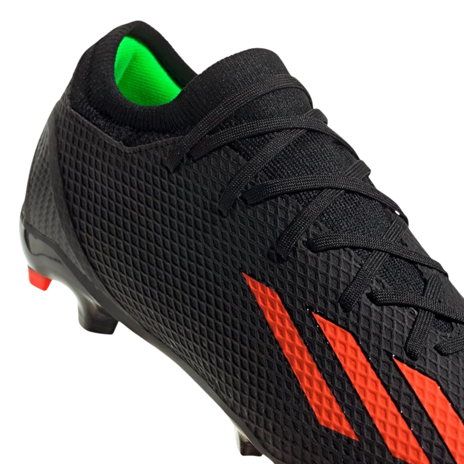 Adidas X Speedportal 3 FG Football Boots Unisex - Core Black/Solar Red Football Boots Adidas