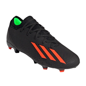 Adidas X Speedportal 3 FG Football Boots Unisex - Core Black/Solar Red Football Boots Adidas