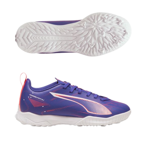 Puma Ultra 5 Play FG/AG Football Boots Junior - Lapis Lazuli/White/Sunset Glow Football Boots Puma
