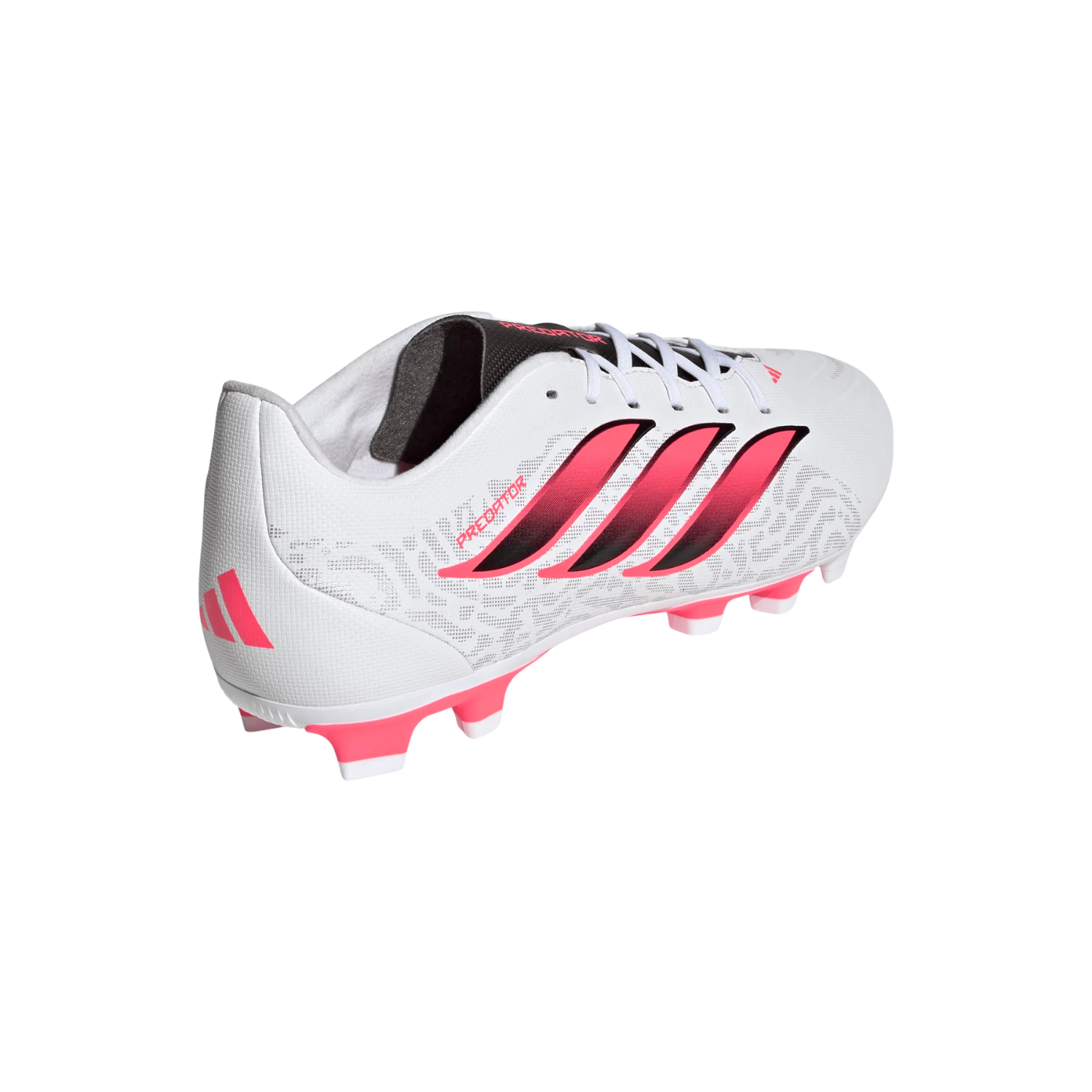Adidas Predator Club FG/MG Football Boots Unisex - White/Red/Black Football Boots Adidas