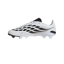 Adidas Predator League FG Football Boots Kids - White/Red/Black White Red Black Football Boots Adidas