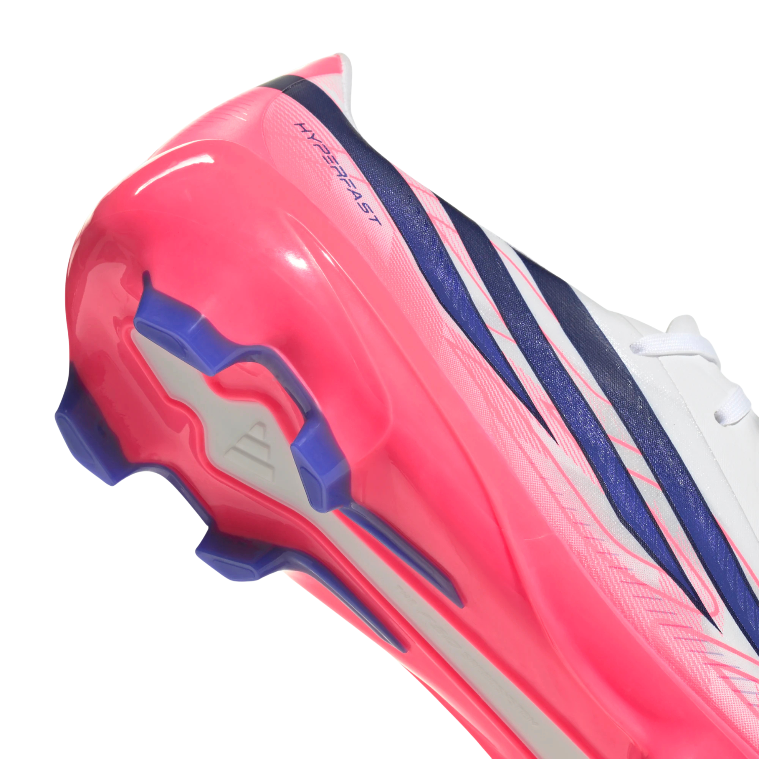 Adidas F50 Hyperfast League FG Football Boots Unisex - White/Purple/Pink Football Boots Adidas