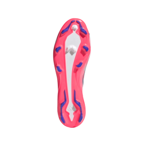 Adidas F50 Hyperfast League FG Football Boots Unisex - White/Purple/Pink Football Boots Adidas