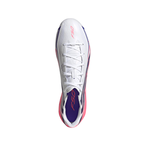 Adidas F50 Hyperfast League FG Football Boots Unisex - White/Purple/Pink Football Boots Adidas