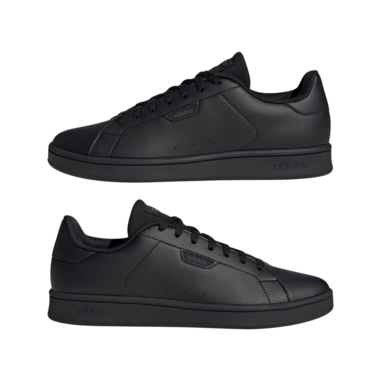 Adidas Urban Court trainers, Core Black, close-up detail