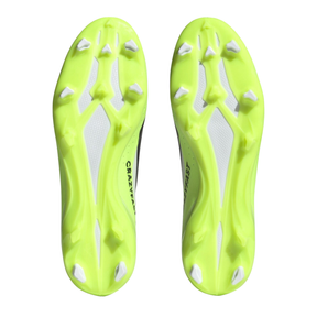 Adidas X Crazyfast .3 FG Football Boots Unisex - White/Green Football Boots Adidas