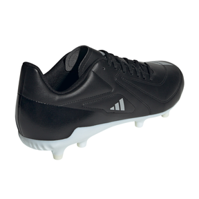 Adidas RS-15 firm ground rugby boots, black, side view