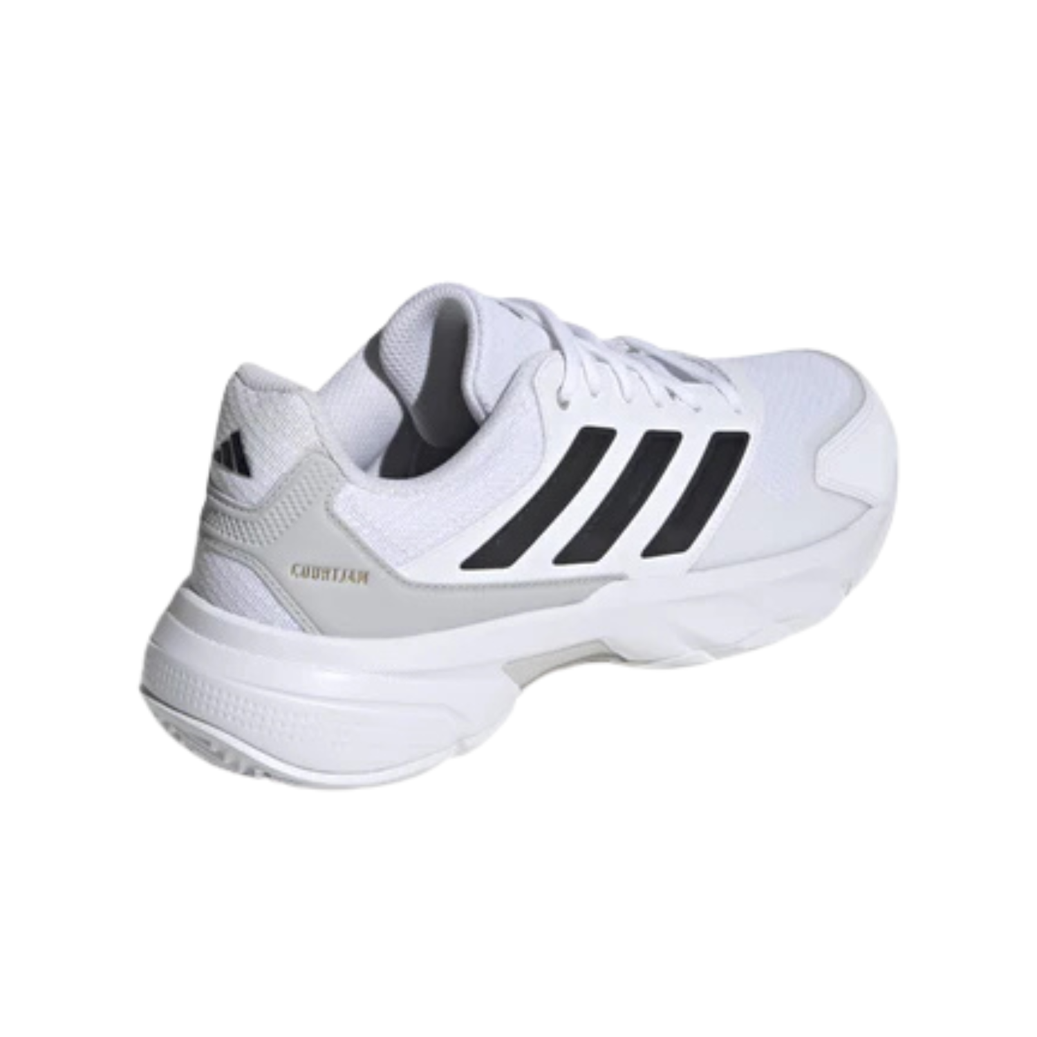 Adidas CourtJam Control 3 Tennis Shoes Men - White/Black/Grey Tennis Shoes Adidas