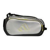 Adidas Tour Silver 2026 Racket Bag - Silver/Lime (AB2PA4U34) Luggage Adidas