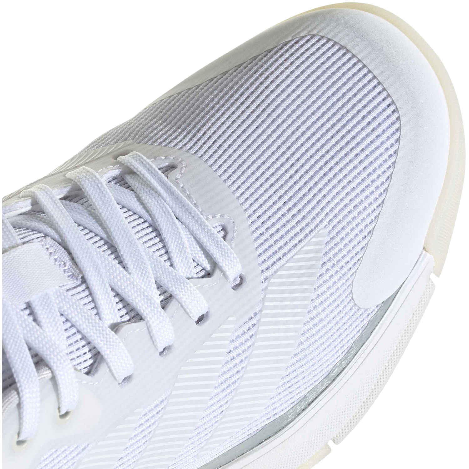 Adidas Crazyquick Lightstrike Padel Shoe Women - White/Silver Padel Shoes Adidas