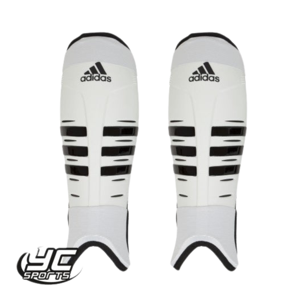Adidas Hockey Shin Pad - White/Black WHITE BLACK Shin Guards Adidas
