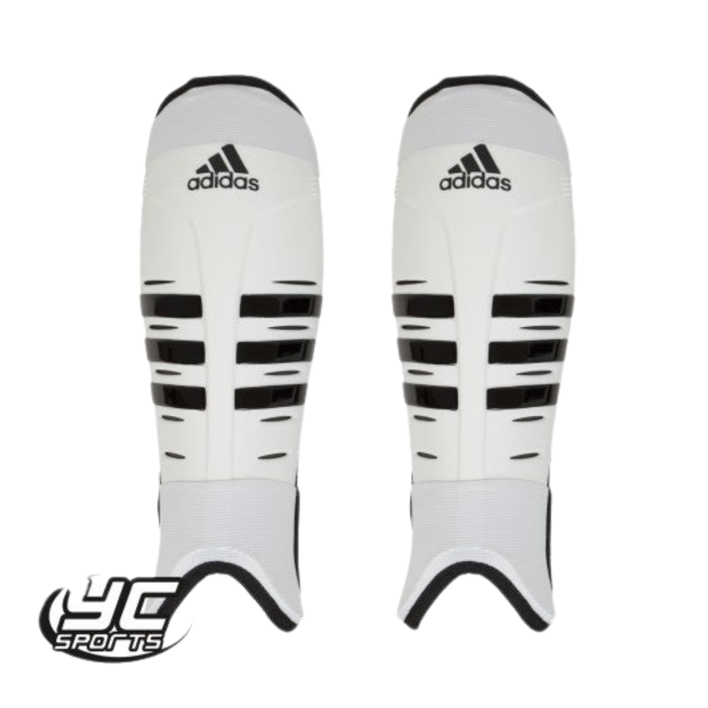 Adidas Hockey Shin Pad - White/Black WHITE BLACK Shin Guards Adidas