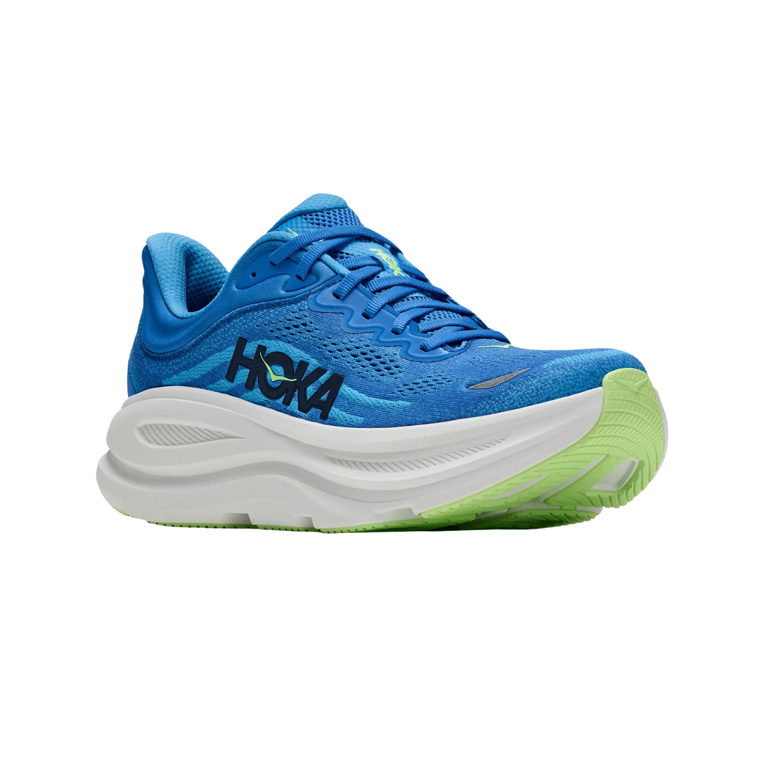 Hoka Bondi 9 Running Shoe Men - Virtual Blue/Soft Cobalt Running Shoes Hoka