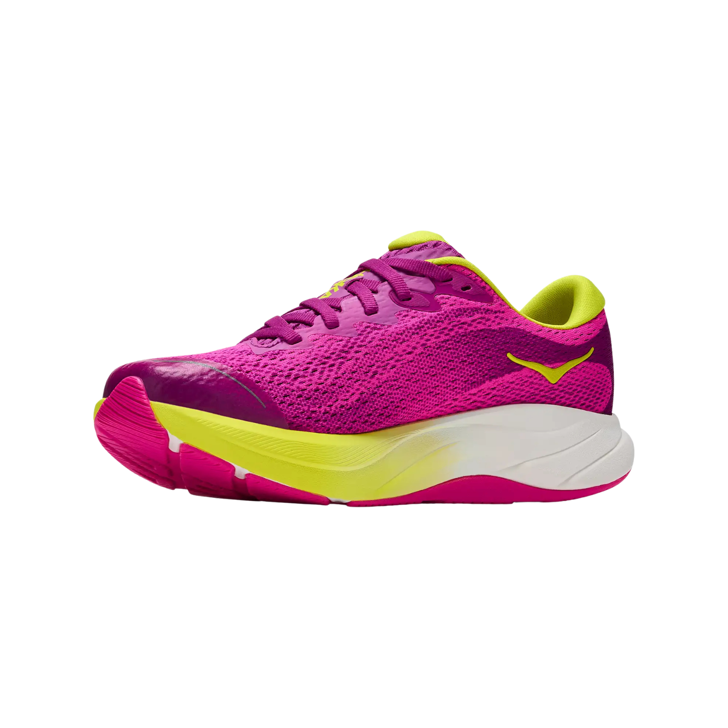 Hoka Rincon 4 Running Shoe Junior - Fuchsia Running Shoes Hoka