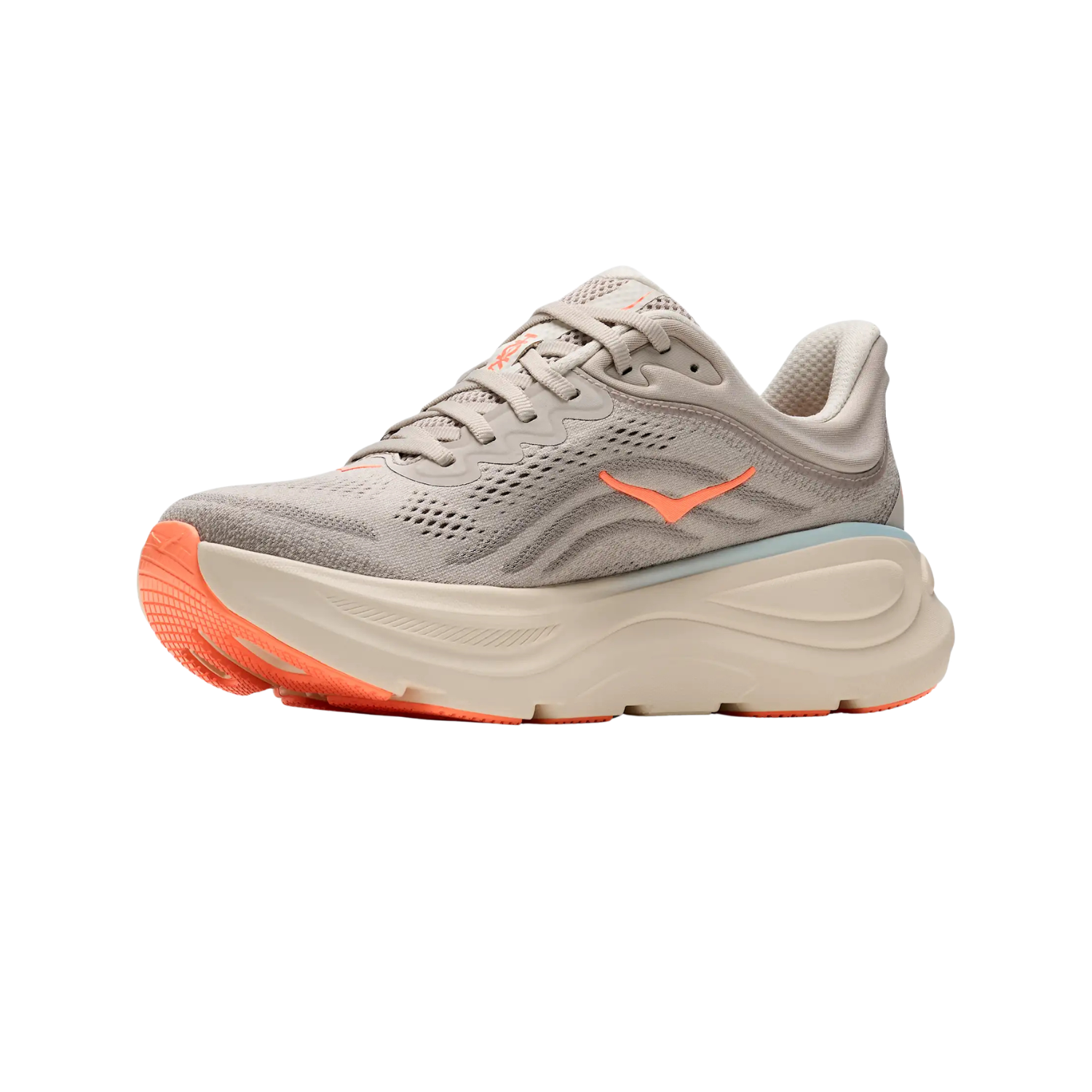 Hoka Bondi 9 Running Shoe Women - River Rock Grey/Mineral Ore Running Shoes Hoka