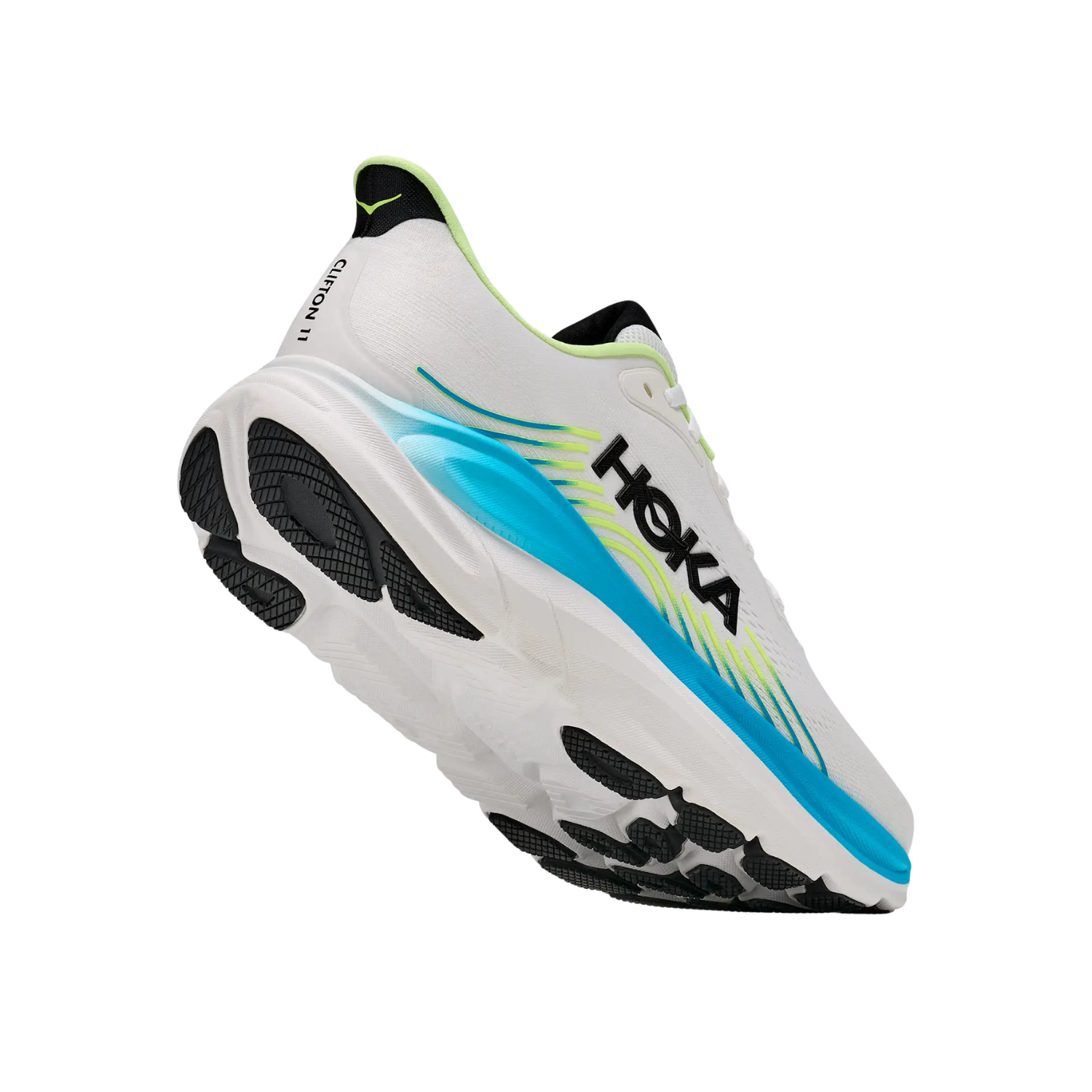 Hoka Clifton 11 Running Shoe Men - Frost/Black Running Shoes Hoka
